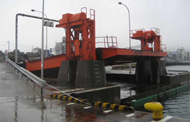 岸壁可動橋